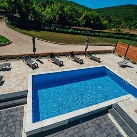 Viktoria With Private Pool, Barbecue, Gym, Children's Playground Villa